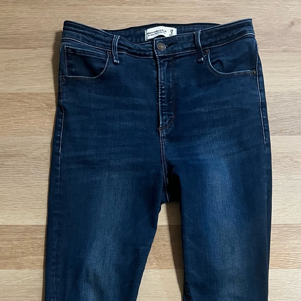 Abercrombie & Fitch 29/8R Super Skinny High Rise